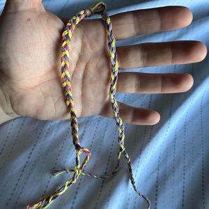Colorful Braided Friendship Bracelet